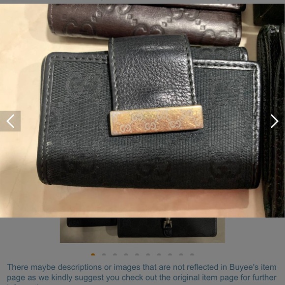 Gucci Black Long Wallet and Key Cases, Set of 3 - Picture 10 of 14